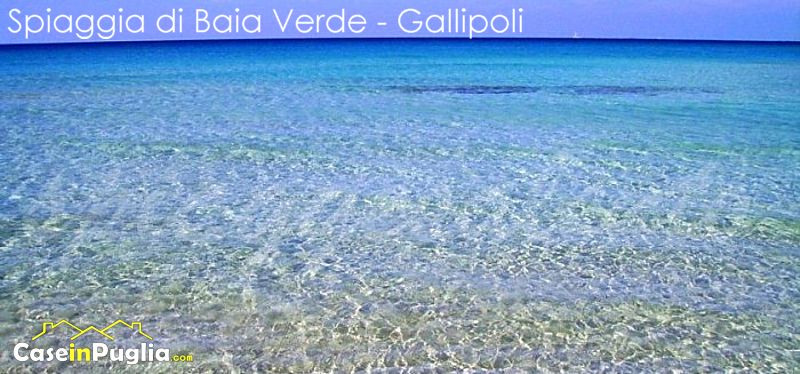 La Spiaggia Di Baia Verde Gallipoli Nel Salento