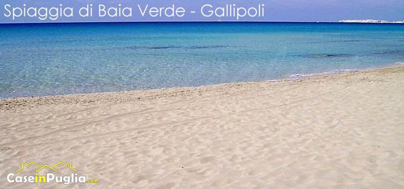 La Spiaggia Di Baia Verde Gallipoli Nel Salento